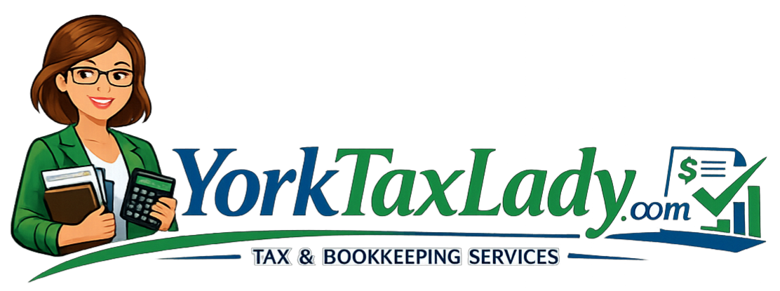 York Tax Lady Logo